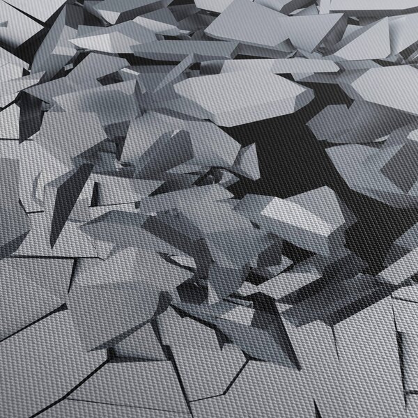 Obraz abstrakce 3D (210x100 cm)
