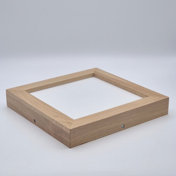 Brilagi-LED Stmívatelné svítidlo WOODY FRAME LED/24W/230V dub 30x30 cm IP44 + DO