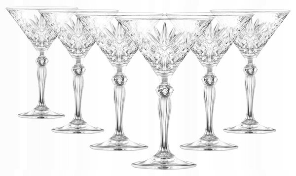 Sada sklenic na Martini 210 ml 6 ks Melodia RCR