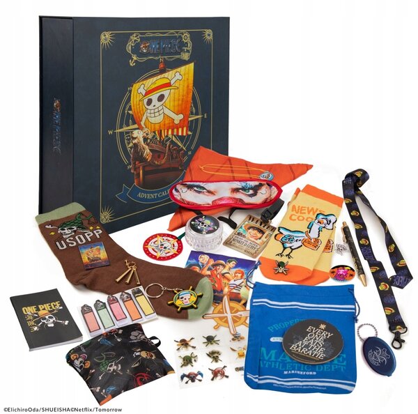 Adventní kalendář "One Piece" Sběratelský s dárky pro fanoušky