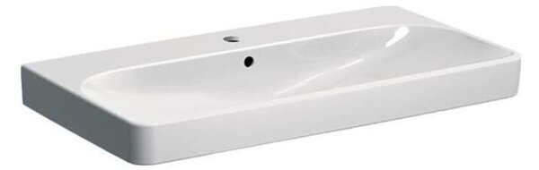 Geberit 500.251.01.1 - Závěsné umyvadlo Smyle Square 90x48 cm keramika/bílá