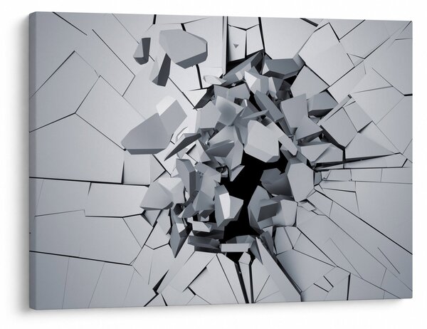 Obraz abstrakce 3D (70x50 cm)