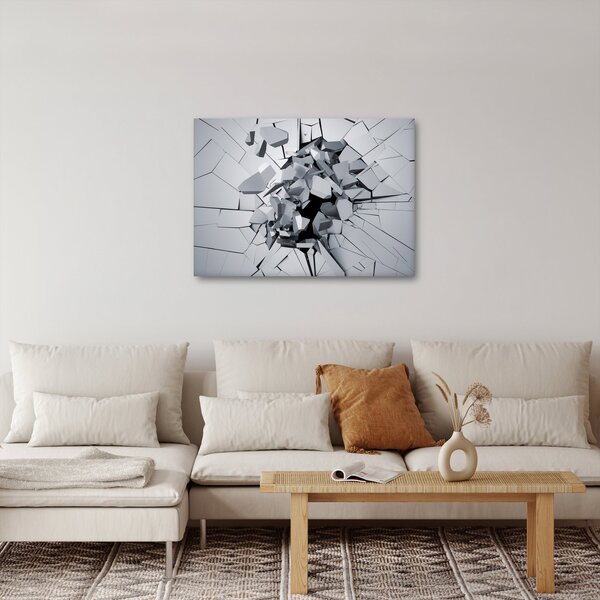 Obraz abstrakce 3D (70x50 cm)