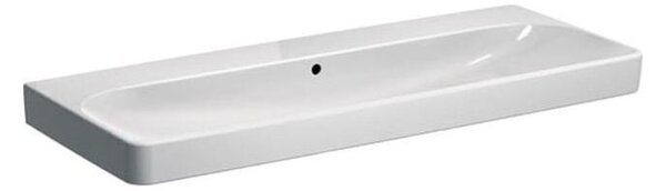 Geberit 500.225.01.1 - Závěsné dvojumyvadlo Smyle Square 120x48 cm keramika/bílá