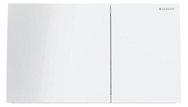 Geberit 115.622.SI.1 - Splachovací tlačítko Sigma70 25x14,6 cm bílá