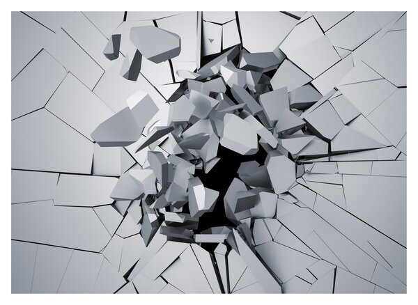 Obraz abstrakce 3D (70x50 cm)