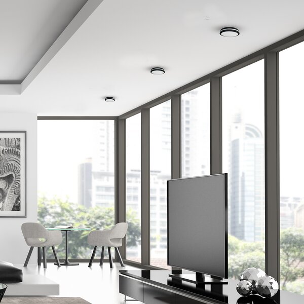 Stropní LED svítidlo Marlon, 1x LED 12w, 4000k, b