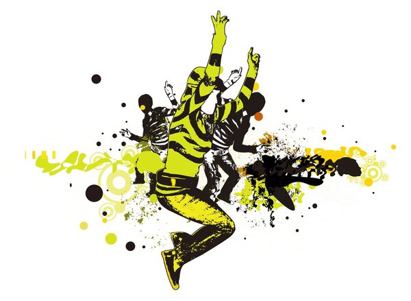 Fototapeta - Street dance (245x170 cm)