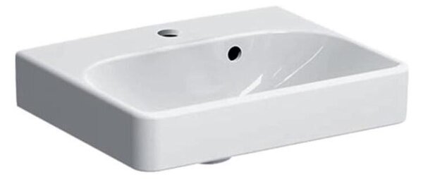 Geberit 500.222.01.1 - Závěsné umyvadlo Smyle Square 45x36 cm keramika/bílá