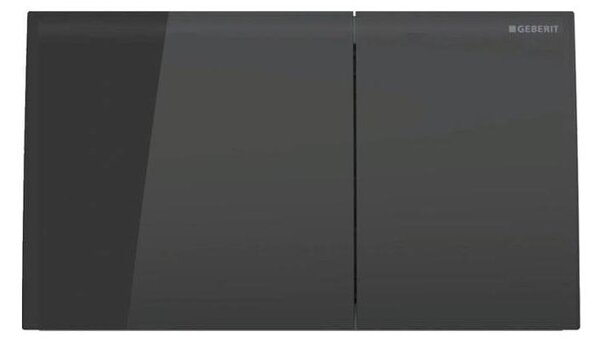 Geberit 115.622.SJ.1 - Splachovací tlačítko Sigma70 25x14,6 cm černá
