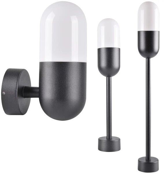 Venkovní lampa HORTEN 1xE27/10W/230V IP44 44 cm