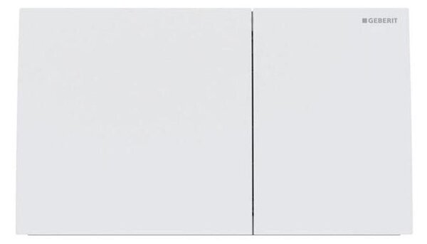 Geberit 115.622.JT.1 - Splachovací tlačítko Sigma70 25x14,6 cm matná bílá