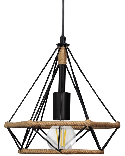 Lustr na lanku BROXTON 1xE27/20W/230V