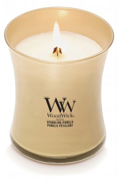 WoodWick střední svíčka SPARKLING POMELO