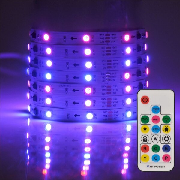 LED RGB Stmívatelný pásek MAGIC 2 m LED/12W/230V + DO