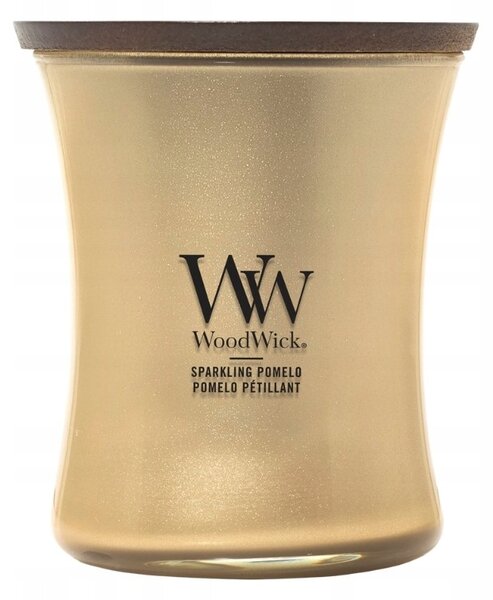 WoodWick střední svíčka SPARKLING POMELO