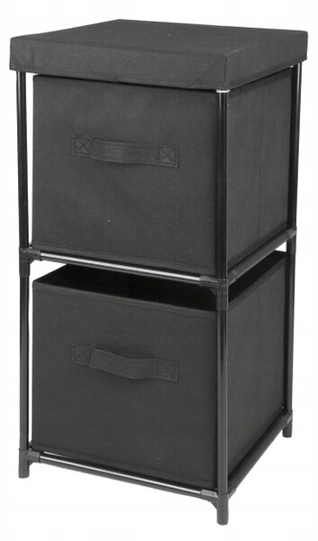 Dřevěná police DOCHTMANN 57 x 31 cm černá