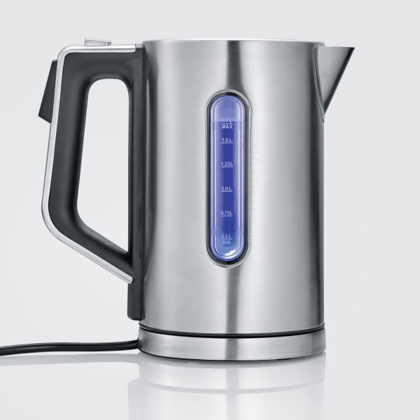 Severin WK 3418 - Rychlovarná konvice 1,7 l 3000W/230V nerez/černá