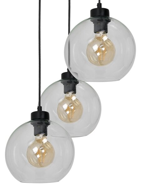 Lustr na lanku SOFIA 3xE27/60W/230V čirá