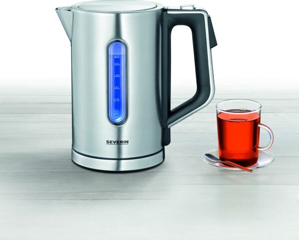 Severin WK 3418 - Rychlovarná konvice 1,7 l 3000W/230V nerez/černá