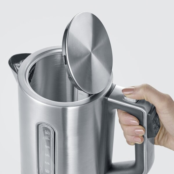 Severin WK 3418 - Rychlovarná konvice 1,7 l 3000W/230V nerez/černá