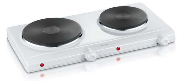 Severin DK 1042 - Dvouplotýnkový vařič 2500W/230V bílá