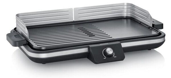 Severin PG 8564 - Stolní elektrický gril 2300W/230V 50x30 cm černá