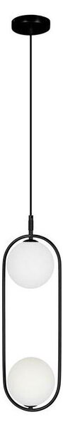Lustr na lanku CORDEL 2xG9/28W/230V černá