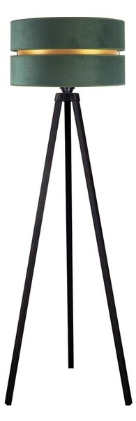 Duolla - Stojací lampa DUO 1xE27/60W/230V pr. 44 cm zelená/wenge