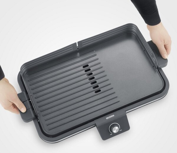 Severin PG 8564 - Stolní elektrický gril 2300W/230V 50x30 cm černá