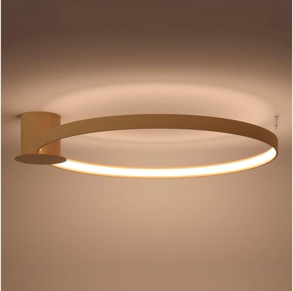 Thoro TH.224 - LED Stropní svítidlo RIO LED/50W/230V CRI90 3000K pr. 78 cm zlatá