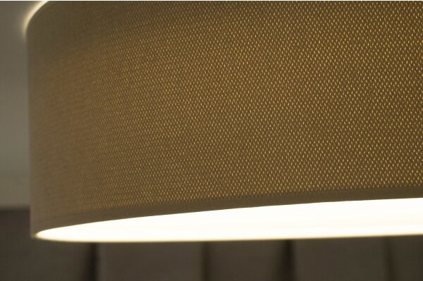 Duolla - LED Stropní svítidlo CORTINA LED/26W/230V pr. 45 cm 4000K béžová