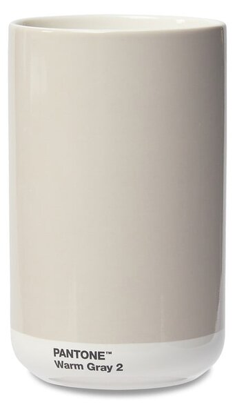 Béžová keramická váza Warm Gray 2 – Pantone