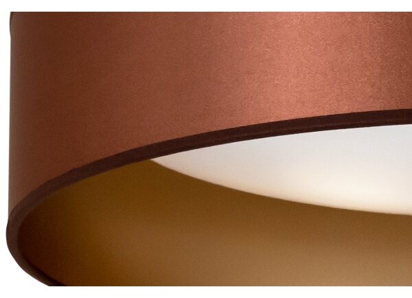 Duolla - LED Stropní svítidlo ROLLER LED/24W/230V pr. 45 cm měděná/zlatá