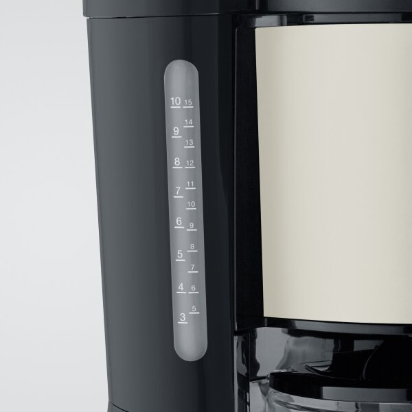 Severin KA 9575 - Překapávací kávovar 1000W/230V béžová/černá