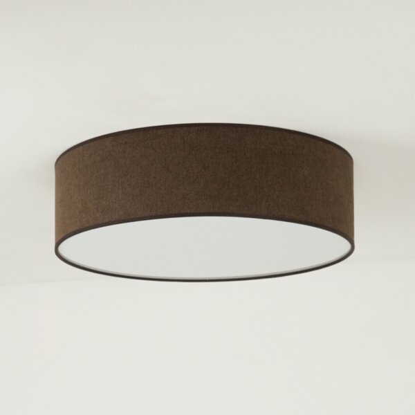 Duolla - LED Stropní svítidlo CORTINA LED/26W/230V pr. 30 cm 4000K hnědá