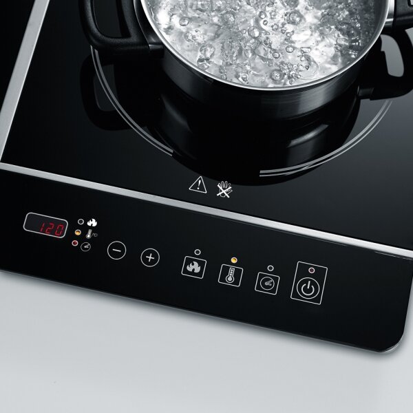 Severin DK 1031 - Indukční dvouplotýnkový vařič 3400W/230V černá