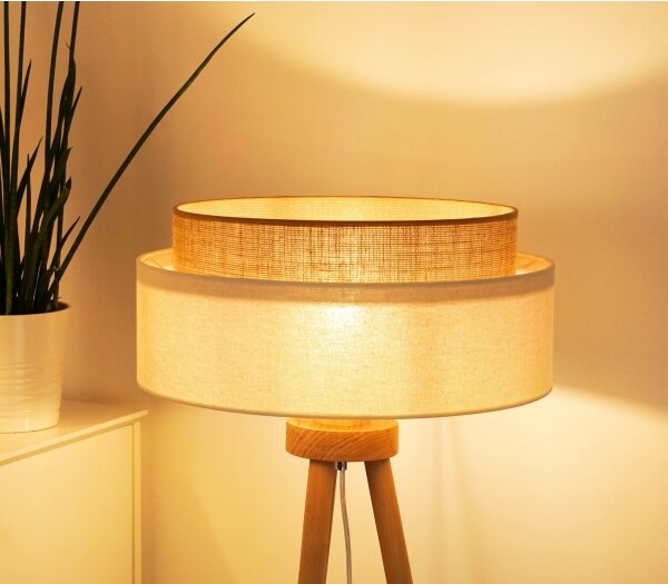 Brilagi - LED Stojací lampa BOHO STYLE 1xE27/15W/230V