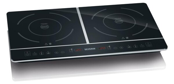 Severin DK 1031 - Indukční dvouplotýnkový vařič 3400W/230V černá