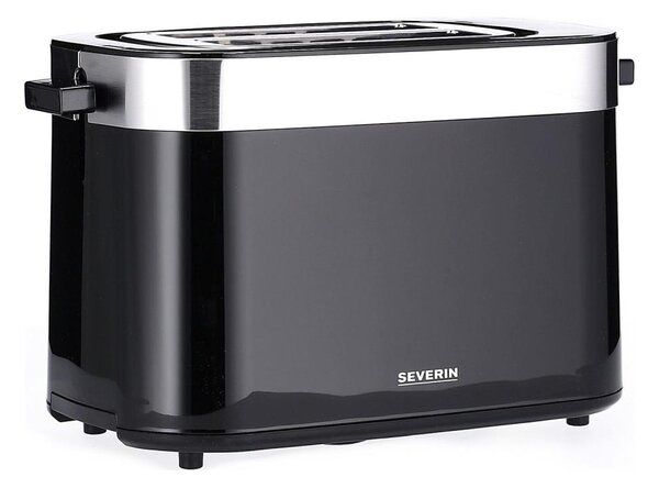 Severin AT 9264 - Topinkovač s dvěma otvory 800W/230V nerez/černá