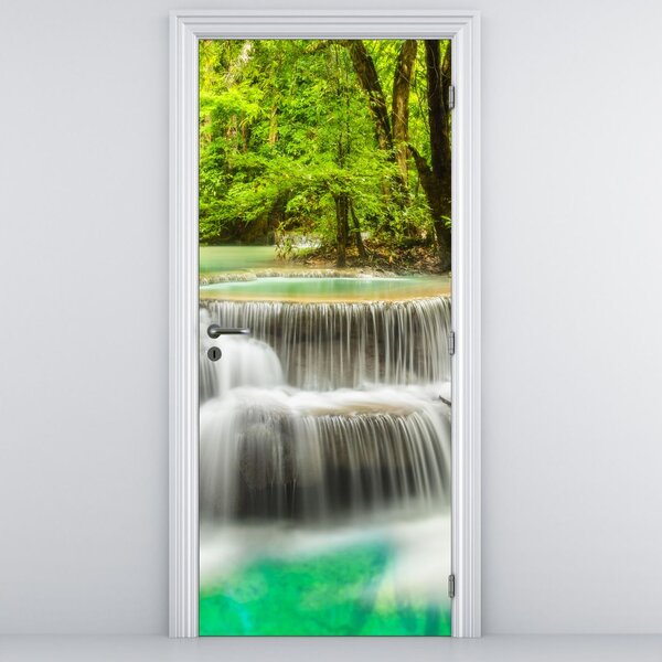 Fototapeta na dveře - Vodopády (95x205cm)