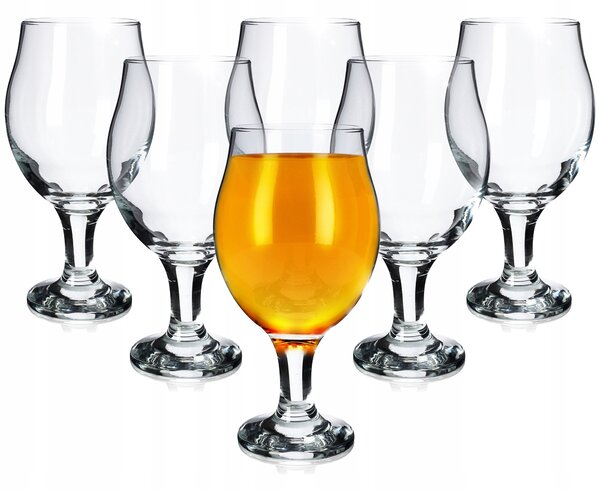 Skleničky na koňak, skleničky na likér, skleničky na vodu, koktejlové skleničky Kadax Angel bezbarvé 570ml 6 ks