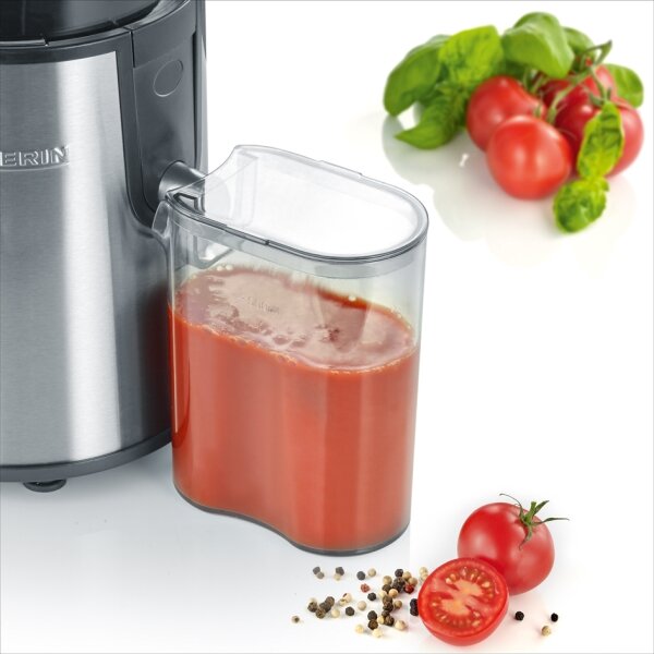 Severin ES 3566 - Odšťavňovač 0,5 l 400W/230V nerez/šedá