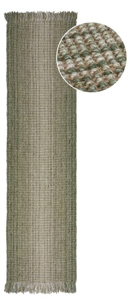 Zelený běhoun 60x230 cm – Flair Rugs