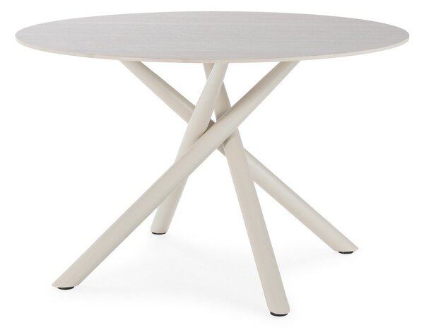 Kulatý jídelní stůl s keramickou deskou ø 119,5 cm Talia – Marckeric