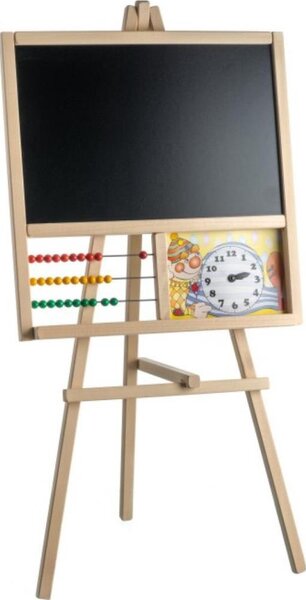 Dřevěná tabule s počítadlem 89x45 cm