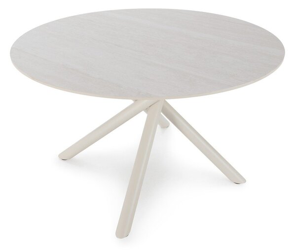 Kulatý jídelní stůl s keramickou deskou ø 119,5 cm Talia – Marckeric