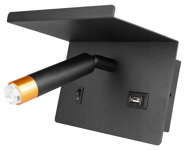 Nástěnné svítidlo Masterled černé G9 35 W