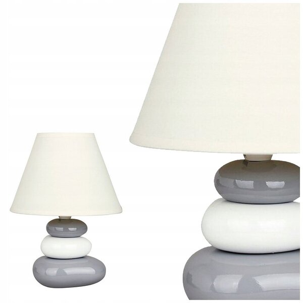 Noční lampa s bílým stínidlem E14 Salem 4948 Rabalux