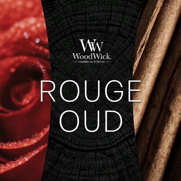 WoodWick velká svíčka ROUGE OUD